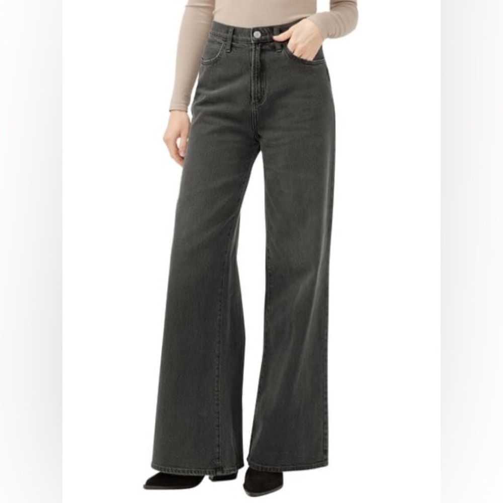 Silver Jeans Women's Charcoal Wide-Leg Jeans